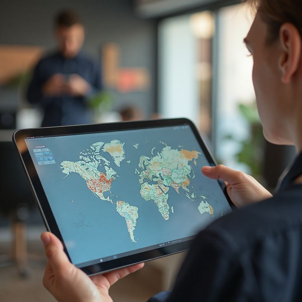 Moderne Reiseplanung mit Technologie